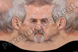 Male head texture